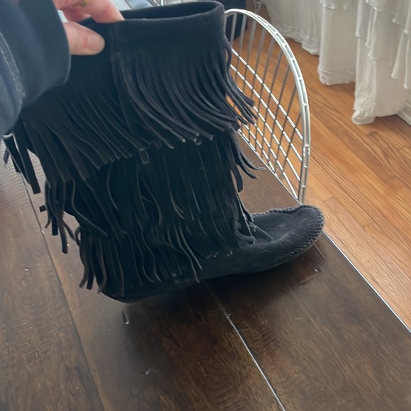 Suede boots - Picture 4 of 8